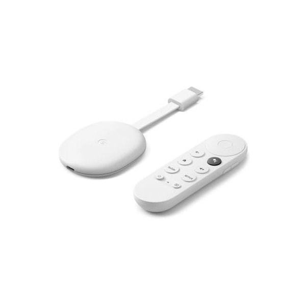 Google Nest Chromecast with Google TV Google Products Connected Home Snow GA01919-US - main